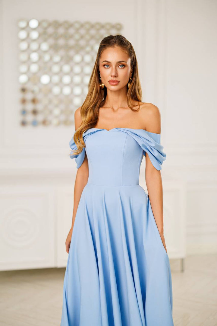 Blue dress “Domeja”