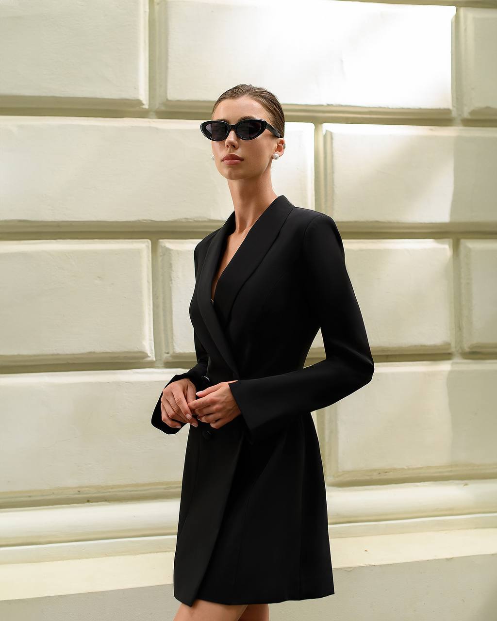 Black blazer dress “Matida”