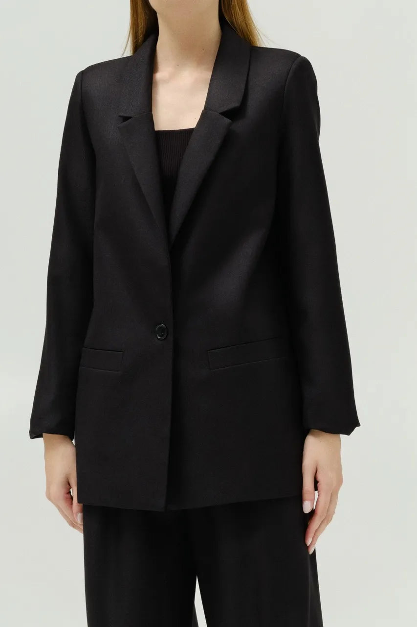 Black classic jacket "Elegant blazer"