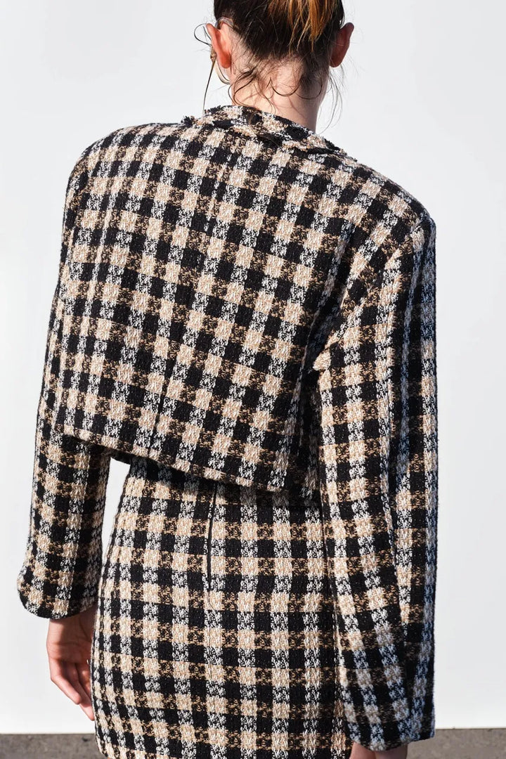 Multi-colour jacket "Tweed"